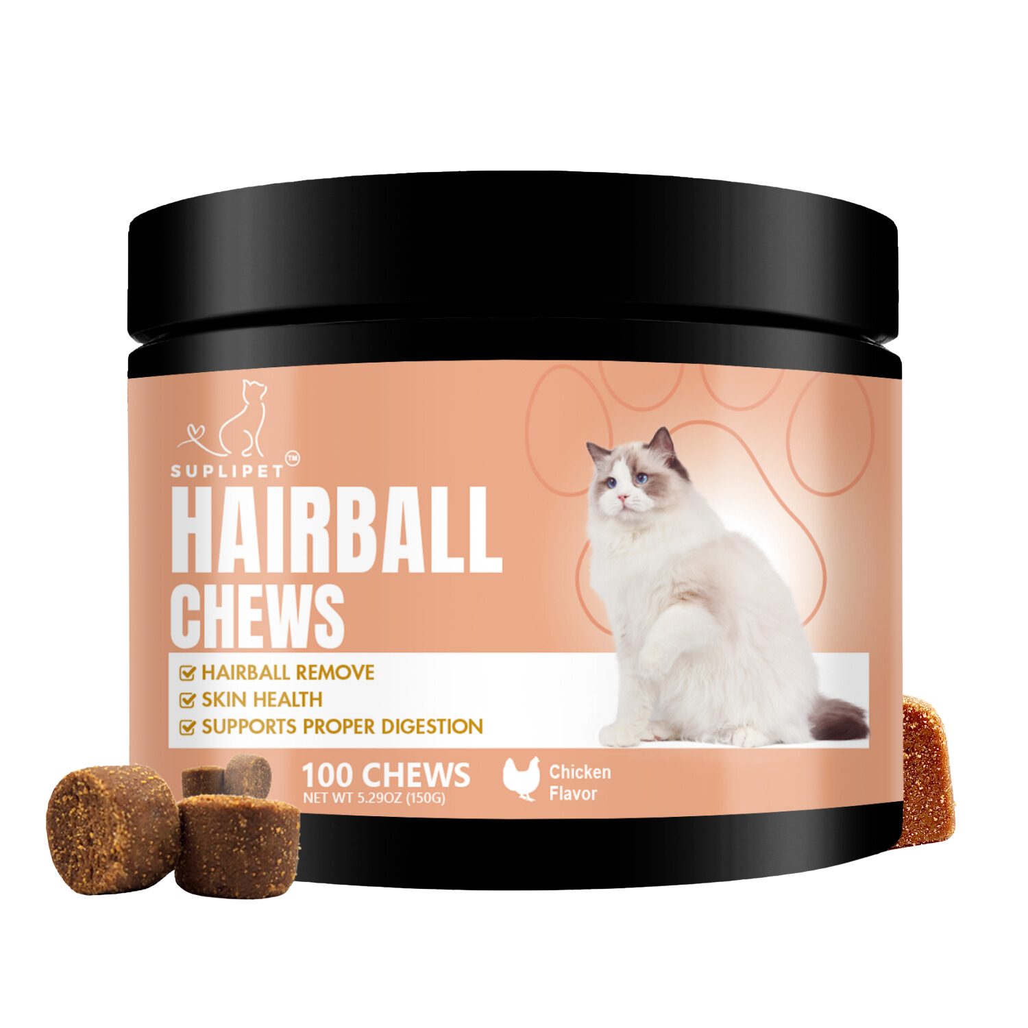 Hairball Chews Cats